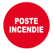 Panneau poste incendie