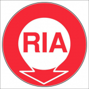 Panneau robinet d'incendie armé + flèche directionnelle