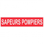 Panneau sapeurs pompiers