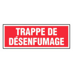 Panneau trappe de désenfumage