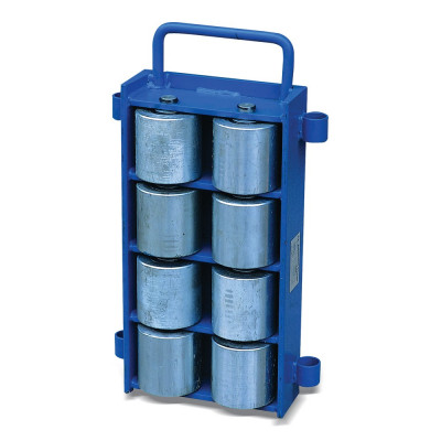 Patin rouleur ajustable - 24000kg - 495 X 288 X 110mm