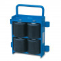 Patin rouleur ajustable - 6000kg - 320 X 268 X 110mm