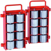 Patins rouleurs robustes pour charges lourdes (idale machines)