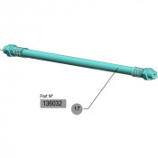 PDR – Flexible de sortie FE-340 – 1/8" BSP – PG-77/PGC-77 – Samoa