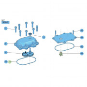 PDR – Kit chambre de mesure + engrenages et kit mesure mécanique – Samoa