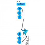 PDR – Kit collier de serrage – 16/12 mm – RM-12L – Samoa