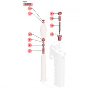 PDR – Kit d'ensemble de vanne – PG77, PGC77 – Samoa