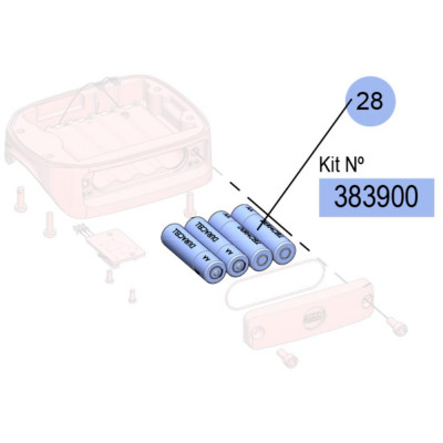 PDR – Kit de batterie – PCP30 – Samoa