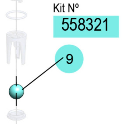 PDR – Kit de billes – DF50 – Acétal – Samoa