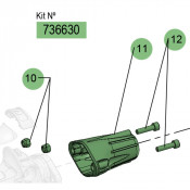 PDR – Kit de couvercle de bride pour pistolet – Samoa