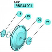 PDR – Kit de membranes flexibles – DF30 – PTFE – Samoa