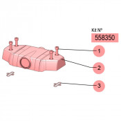 PDR – Kit de moteur air – DF100 – Métallique, Standard – Samoa