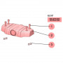 PDR – Kit de moteur air – DF100 – Métallique, Standard – Samoa