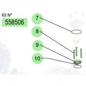 PDR – Kit de sièges de vanne – DF250 – Samoa
