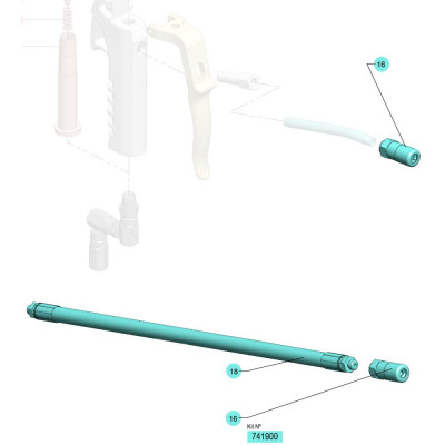 PDR – Kit de sortie flexible – PG77 – Samoa