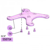 PDR – Kit de support plastique – DF50 – Plastique – Samoa