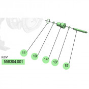 PDR – Kit de tige centrale – DF50 – PTFE, NBR – Samoa