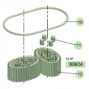 PDR – Kit engrenages – C70, MP30, PCP30 – Samoa