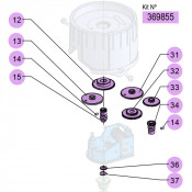 PDR – Kit engrenages – Litres, Gallons et Quarts – Samoa