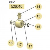 PDR – Kit ensemble pivotant – RM-12S – Graisse, Huile usagée et Eau chaude – Samoa