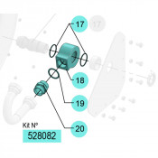 PDR – Kit ensemble pivotant – RM-150 – 1 1/2" – Samoa