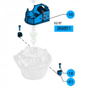 PDR – Kit mécanisme totalisateur – Litres, Gallons et Quarts – Samoa