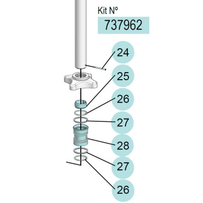 PDR – Kit support tube entonnoir – Vidangeur – Samoa