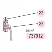 PDR – Kit vanne à bille – Vidangeur 70 l, Vidangeur – Samoa