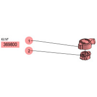 PDR – Kits aiguille + mécanisme – MC30 – Principale et secondaire – Samoa
