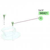 PDR – Vis de fixation – Distributeur DV-16 – Samoa