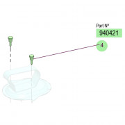 PDR – Vis de fixation – Distributeur DV-16 – Samoa