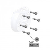PDR – Vis hexagonale M6x35 DIN6921-A2 – Samoa