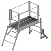 Plate-forme individuelle roulante pliante P.I.R MINIPLI en aluminium