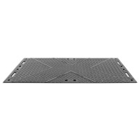 Lodax Cross mat Plaque de roulage pressée, 80 tonnes Lodax Cross mat Plaque de roulage pressée, 80 tonnes