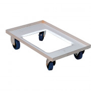 Cadre roulant Inox - 250kg - 160x410x610mm