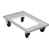 Cadre roulant Inox - 250kg - 160x410x610mm Cadre roulant Inox - 250kg - 160x410x610mm