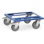 Plateau Roulant en Acier (armature Ouverte) - 500x500mm - 400kg