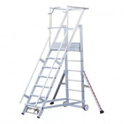 Plate-forme escalier mobile de 3,00 à 3,65m