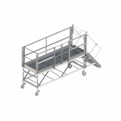 Quai d'accès camion QMC en aluminium