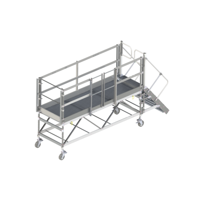 Quai d'accès camion QMC en aluminium