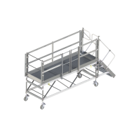 Quai d'accès camion QMC en aluminium