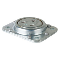 Platine Pivotante à Billes Acier - 105x80mm - 500kg Platine Pivotante à Billes Acier - 105x80mm - 500kg