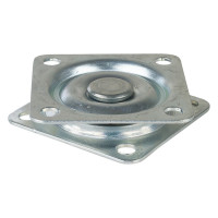 Platine Pivotante à Billes Acier - 95x70mm - 280kg Platine Pivotante à Billes Acier - 95x70mm - 280kg
