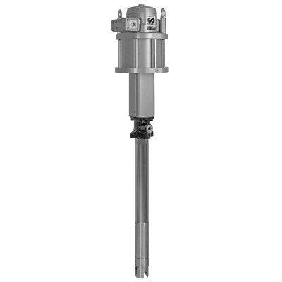 Pompe piston graisse PM80 – 200:1 – 1 200 bar – Fût 185 kg – Samoa