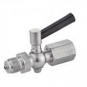 Robinet porte-manomètre Inox 316 Ti - Étanchéité et qualité