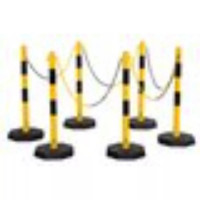 Kit de Poteaux et Chaîne Version Massive – Balisage Sécurité – Signalisation Mobile Industrielle Kit de Poteaux et Chaîne Version Massive – Balisage Sécurité – Signalisation Mobile Industrielle