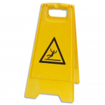 Panneau de signalisation "Sol glissant"