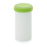 Pot plastique avec couvercle vissant hermétique 1300 ml Pot plastique avec couvercle vissant hermétique 1300 ml