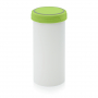 Pot plastique avec couvercle vissant hermétique 2500 ml
