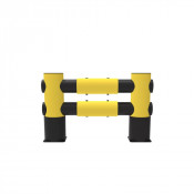 Barrière de Protection Double d-flexx GOLF – Sécurité Rayonnages – Absorption des Chocs